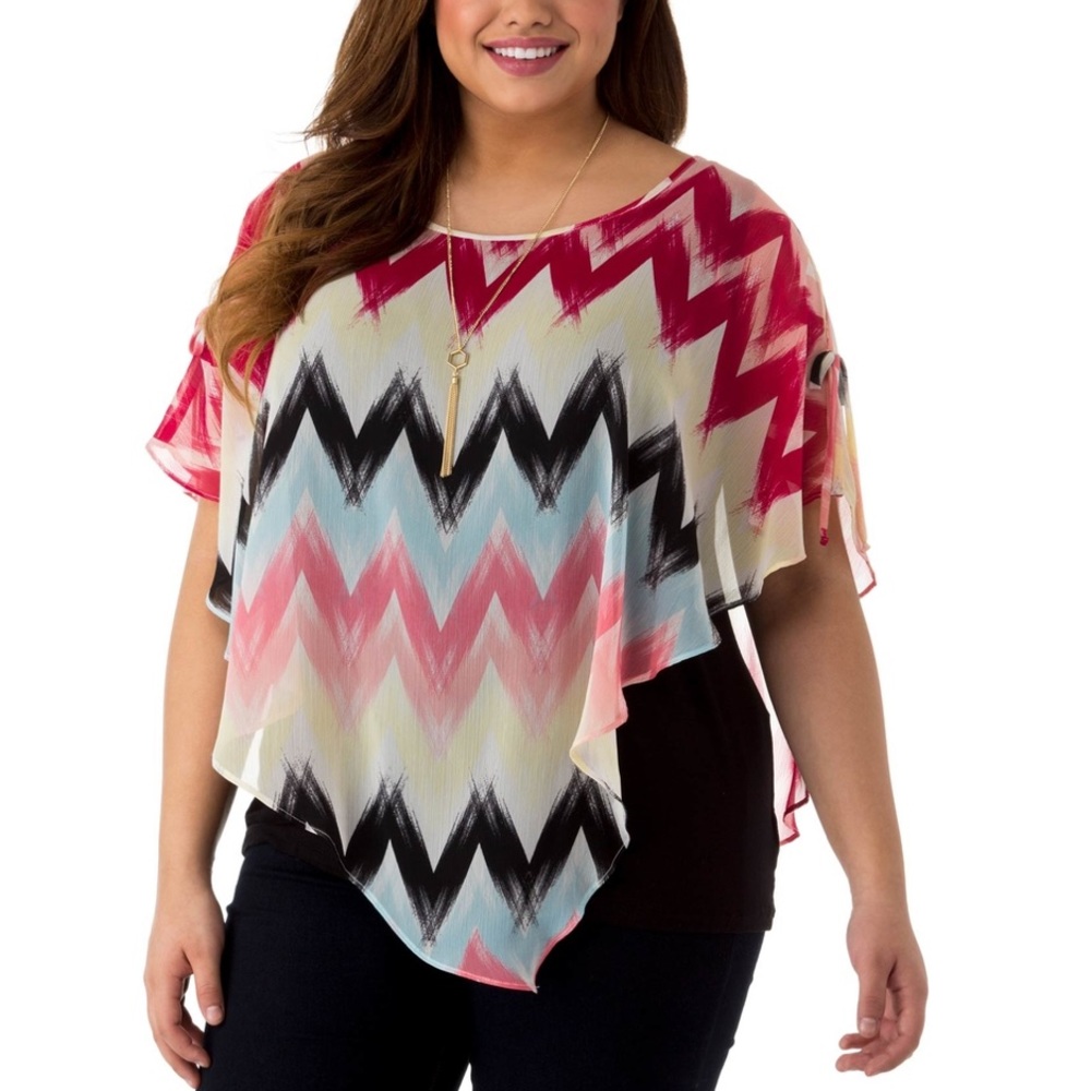 AGB top size 1X pink